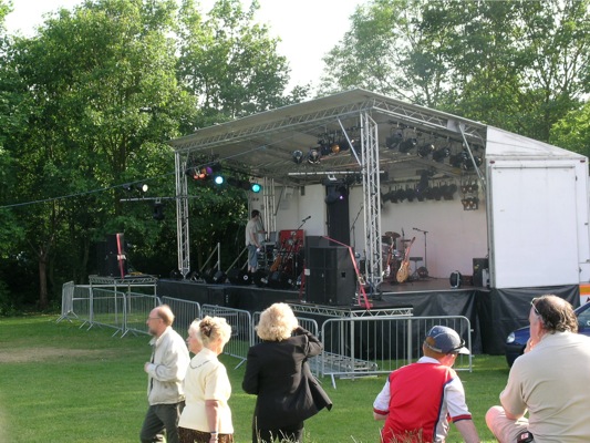 Outdoor Pop Up Festival